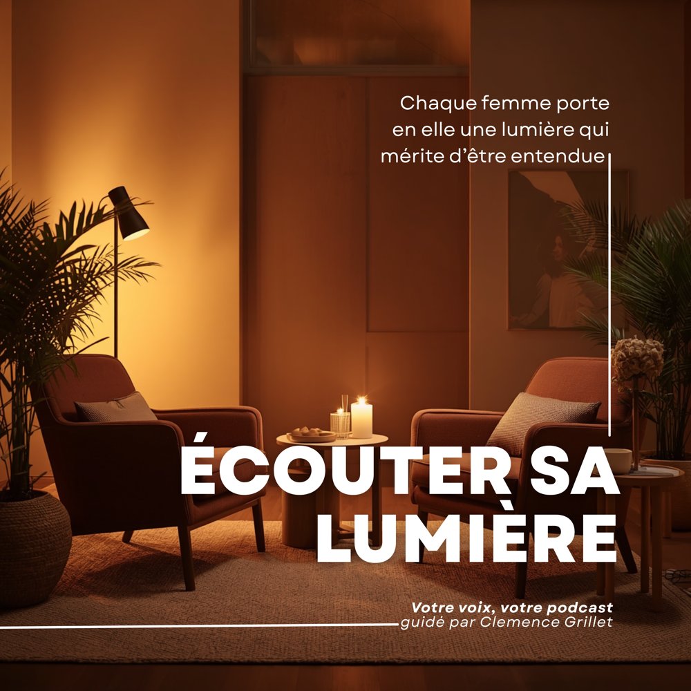 Écouter sa lumière, pochette du podcast